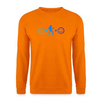 Geschenkidee für den Gitarristen mit Gitarrenspiel - Unisex Pullover - Orange - Vorne