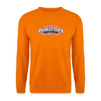 Rhönradturnen Logo Kraft Balance - Unisex Pullover - Orange - Vorne