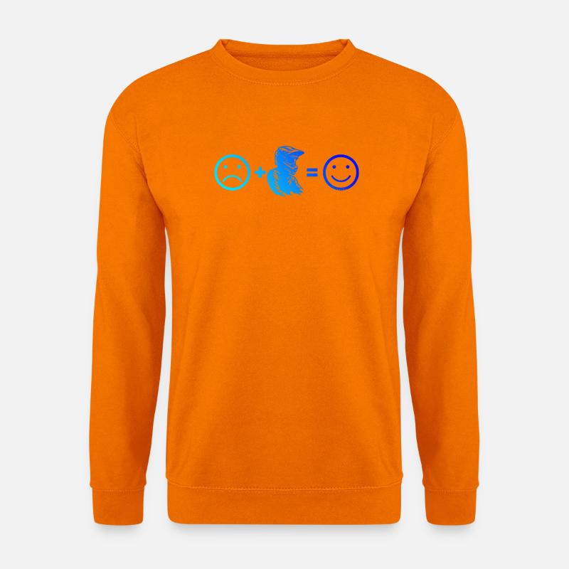 Coole Motocross Inspiration - Unisex Pullover - Orange