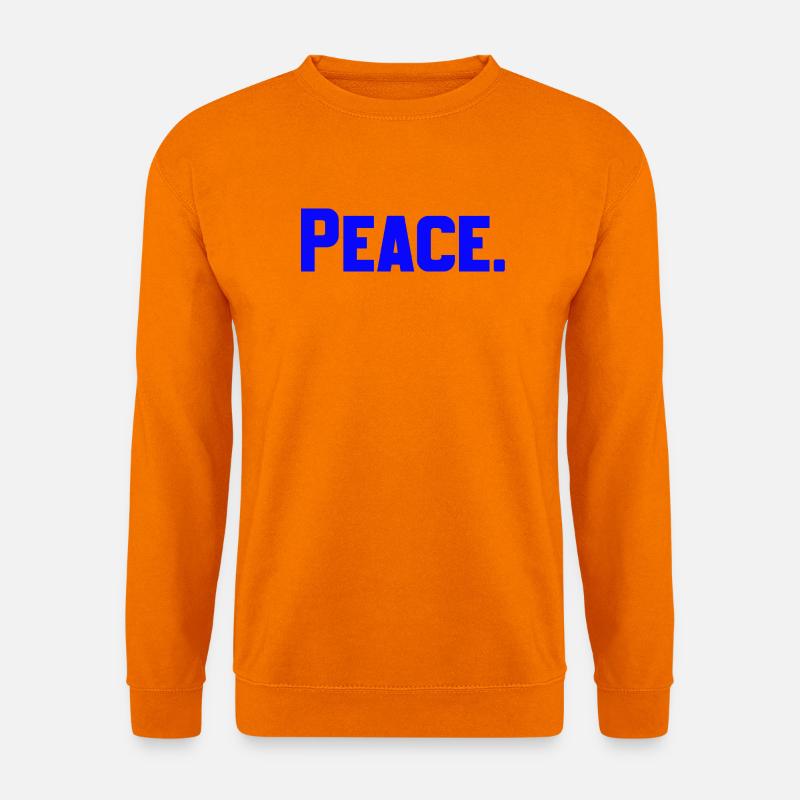 Peace - Unisex Pullover - Orange