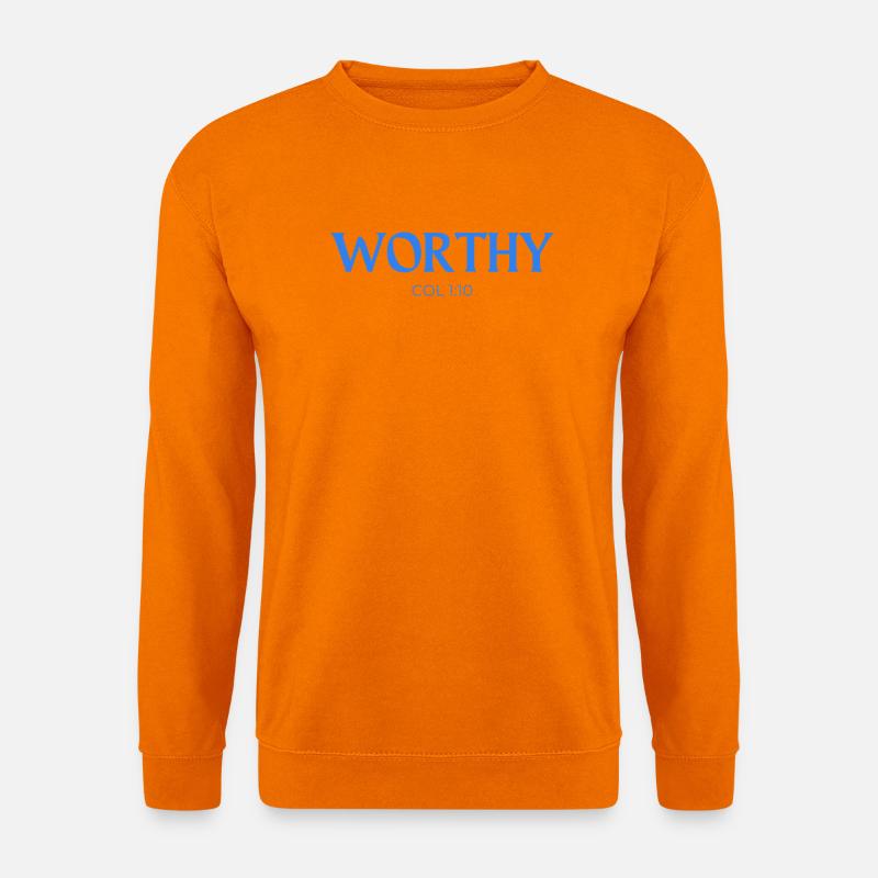 WÜRDIG - Unisex Pullover - Orange