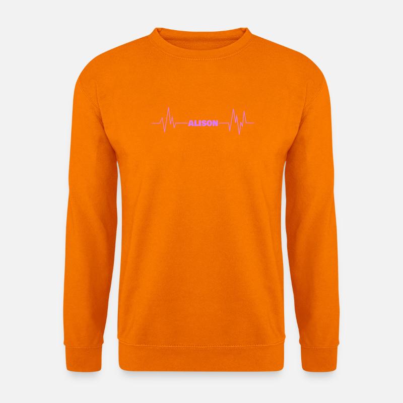 Alison - Unisex Pullover - Orange