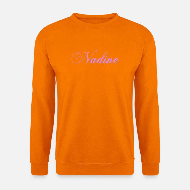 Nadine - Unisex Pullover - Orange