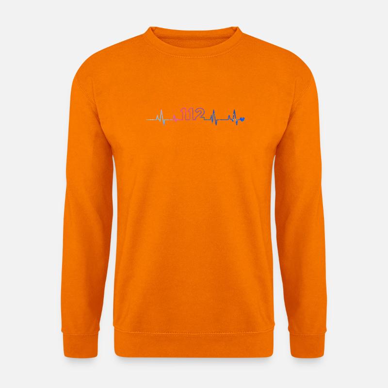 112 - Unisex Pullover - Orange