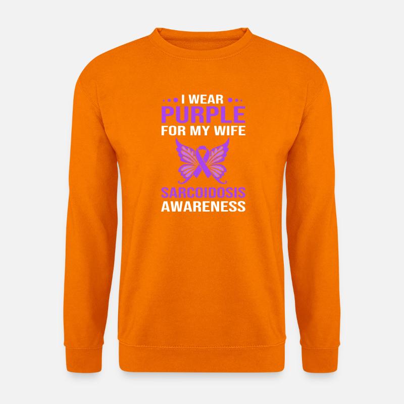 Sarkoidose - Unisex Pullover - Orange