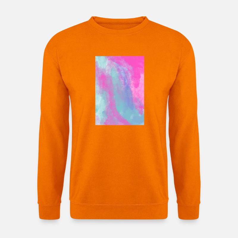 Gradientfjeder, tilpasselig - Unisex sweater - orange