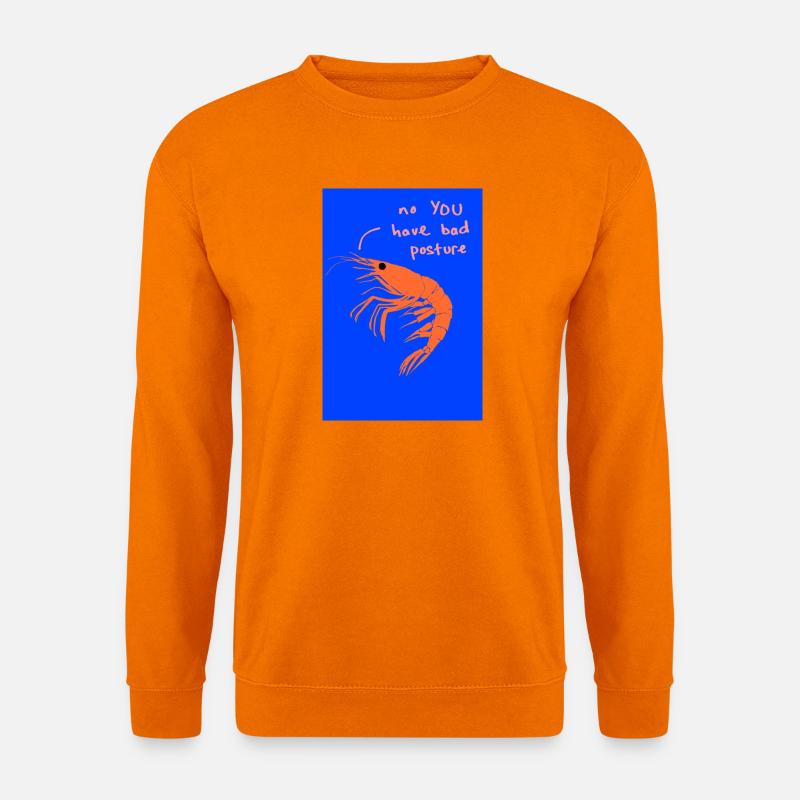Schlechte Haltung - Unisex Pullover - Orange