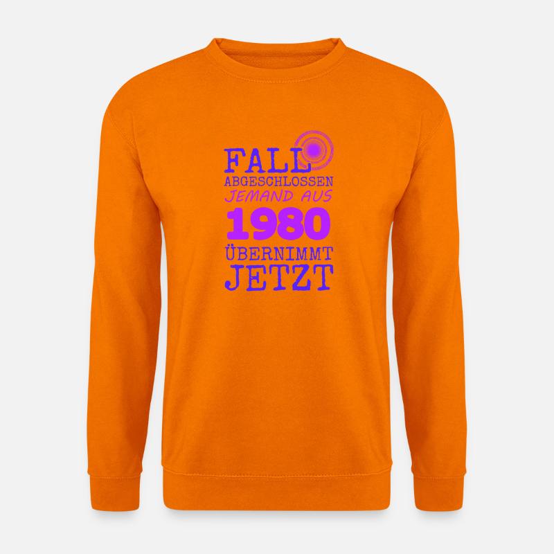 1980 - Unisex Pullover - Orange