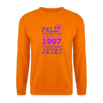 Fall 1997 - Unisex Pullover - Orange - Vorne