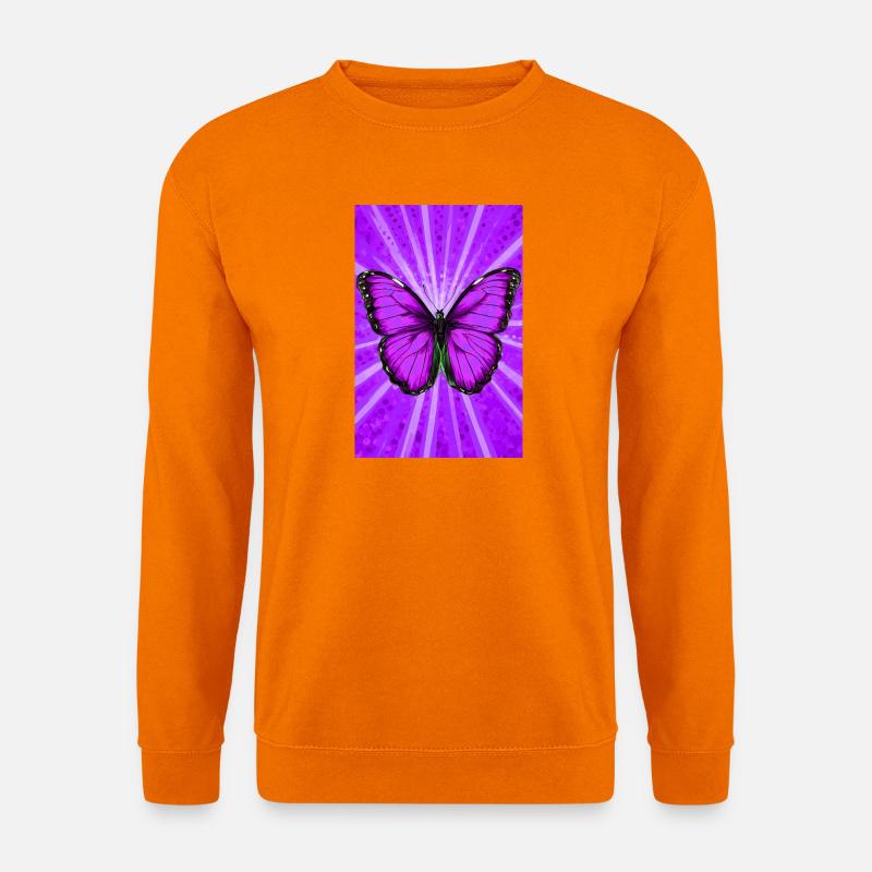 Schmetterling - Unisex Pullover - Orange