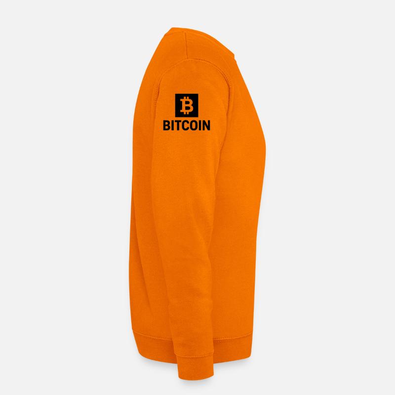 Bitcoin B - Unisex Sweatshirt - orange