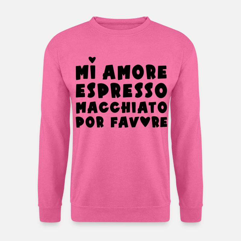 Espresso Macchiato - Unisex Pullover - Pink