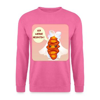 FRANZBRÖTCHEN BRAUT - Unisex Pullover - Pink - Vorne