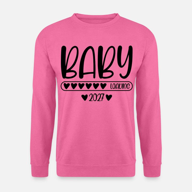 Baby 2027 loading - Unisex Pullover - Pink
