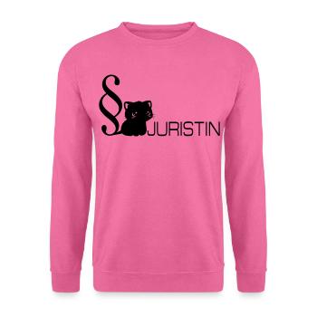 Law Cat Lawyer - Unisex Sweatshirt - pink - Front