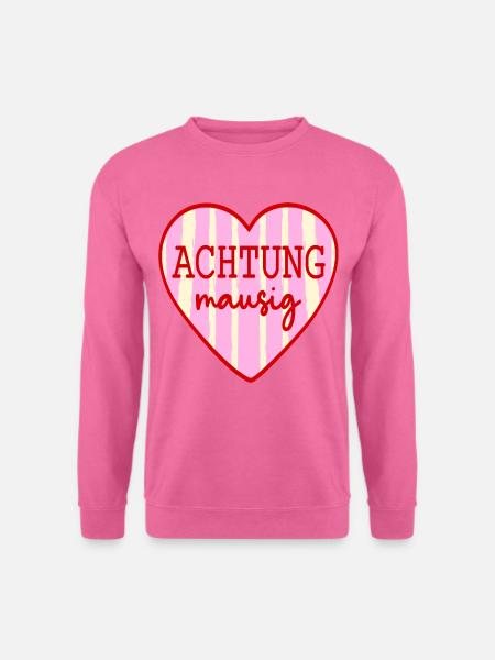 Geschenkideen für Freundin, Maus - Unisex Pullover - Pink