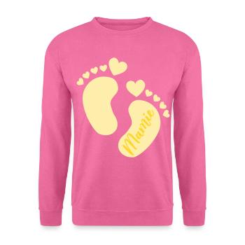 Baby Französische Oma - Unisex Pullover - Pink - Vorne