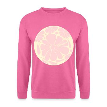 Blumen Danke Hebamme - Unisex Pullover - Pink - Vorne