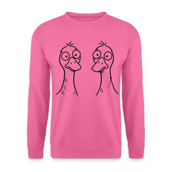 Dumme Gänse - Unisex Pullover - Pink - Vorne