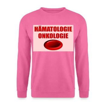 Hämatologie Onkologie Blutzelle - Unisex Pullover - Pink - Vorne