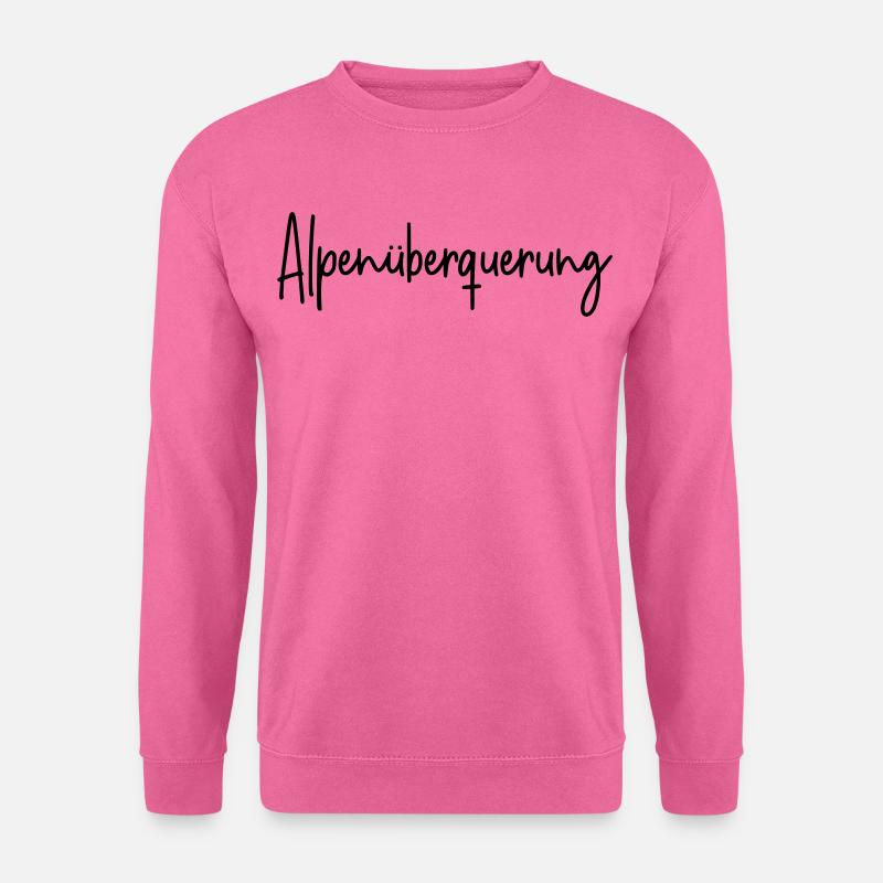 Alpenüberquerung - Unisex Pullover - Pink