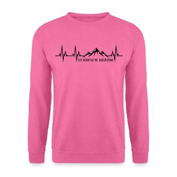 Ich kenn da ne Abkürzung  - Unisex Pullover - Pink - Vorne