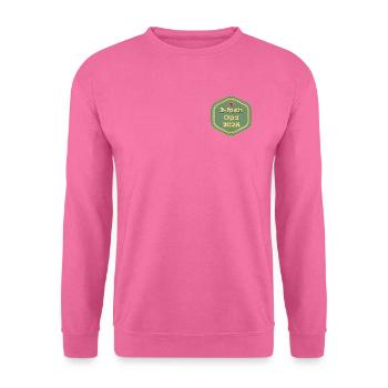 Zweifach Opa 2026 - Baby verkünden - Unisex Pullover - Pink - Vorne