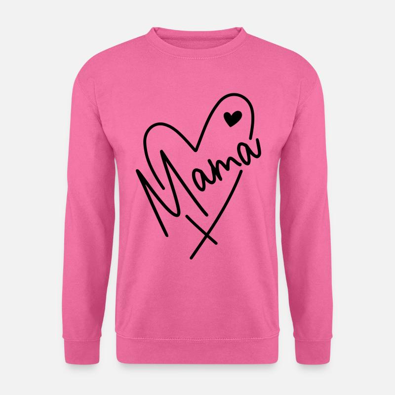 Mama Herz  - Unisex Pullover - Pink