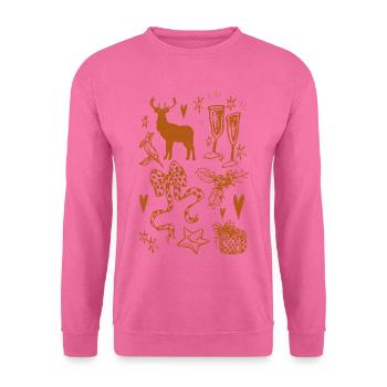 WEIHNACHTSSAMMLUNG - Unisex Pullover - Pink - Vorne