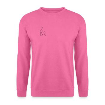 Blues-Gitarrist - Unisex Pullover - Pink - Vorne