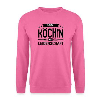 köchin mama kochen küche beste mutter mom lecker  - Unisex Pullover - Pink - Vorne