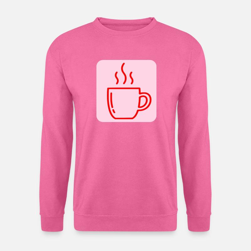 KAFFEE TASSE KAFFEETRINKERIN - Unisex Pullover - Pink