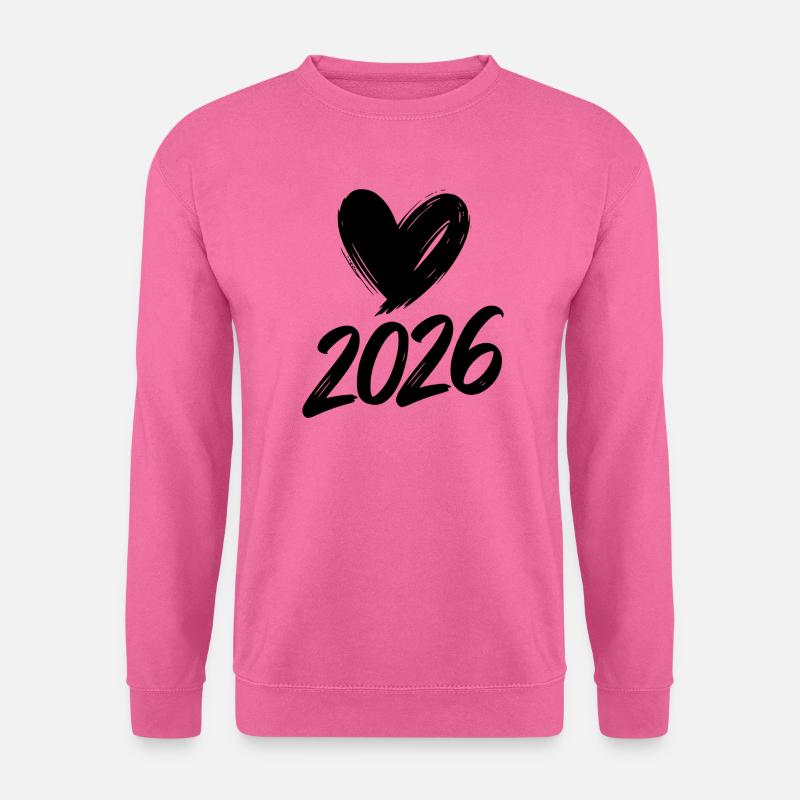 2026 Herz  - Unisex Pullover - Pink