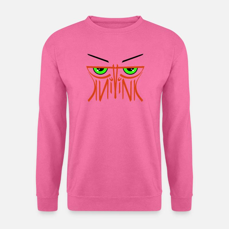 Pink-Monster Ambigramm  - Unisex Pullover - Pink