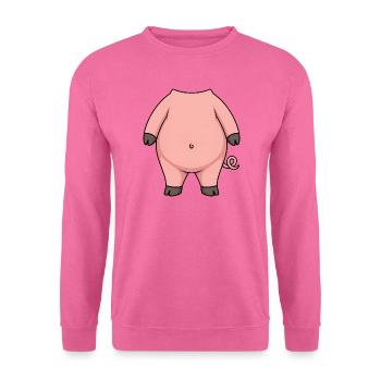 Pig Costume Pig Costume Animal Costume Funny - Unisex Sweatshirt - pink - Front