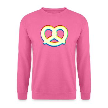 EDM Pretzel – Elektronische Tanzmusik - Unisex Pullover - Pink - Vorne