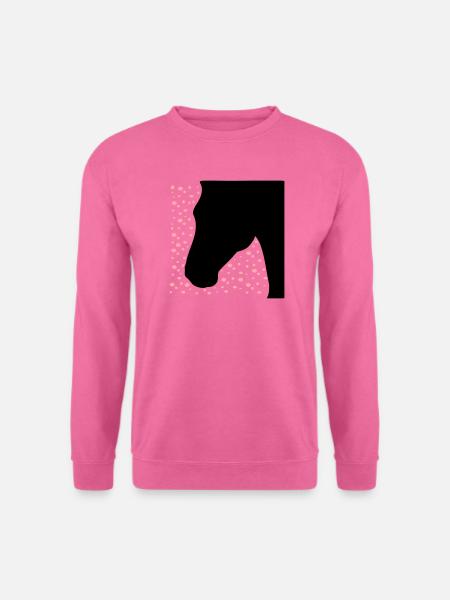 Pferd Punkte - Unisex Pullover - Pink