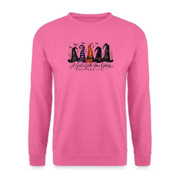 Lustiges Halloween A Girl´s Gotta Have Options - Unisex Pullover - Pink - Vorne