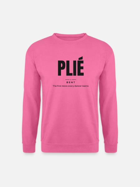 Gefaltet — Gebogen | Wahrer Ballettwortschatz - Unisex Pullover - Pink