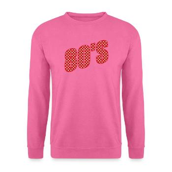 80er Herz - Unisex Pullover - Pink - Vorne