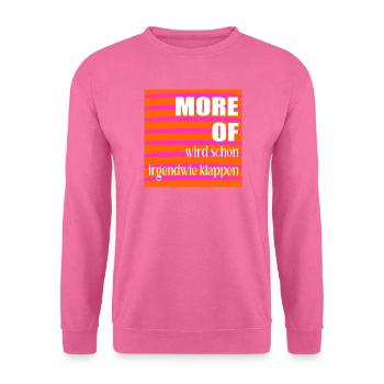 Optimismus Erfolg - Unisex Pullover - Pink - Vorne
