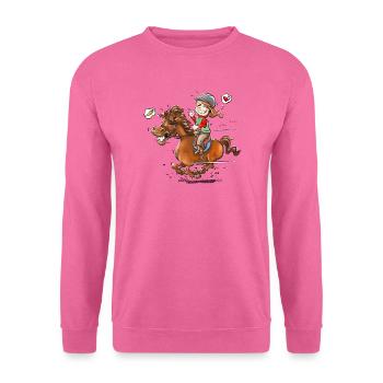Pony Liebe - Unisex Pullover - Pink - Vorne