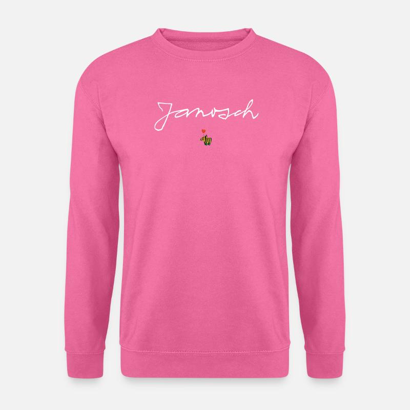 Janosch Schriftzug Mit Tigerente - Unisex Pullover - Pink