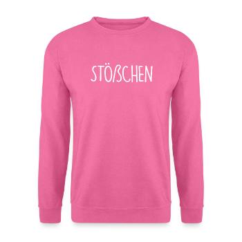 Stößchen - Unisex Sweatshirt - pink - Front