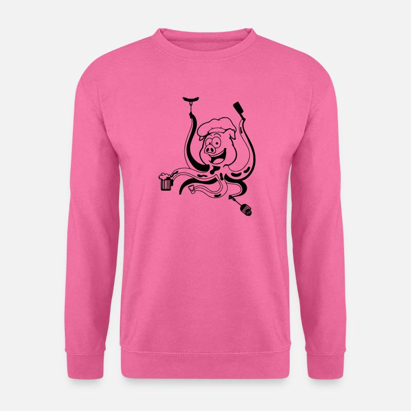 Grill Bacon Rigging - Unisex Sweatshirt - pink