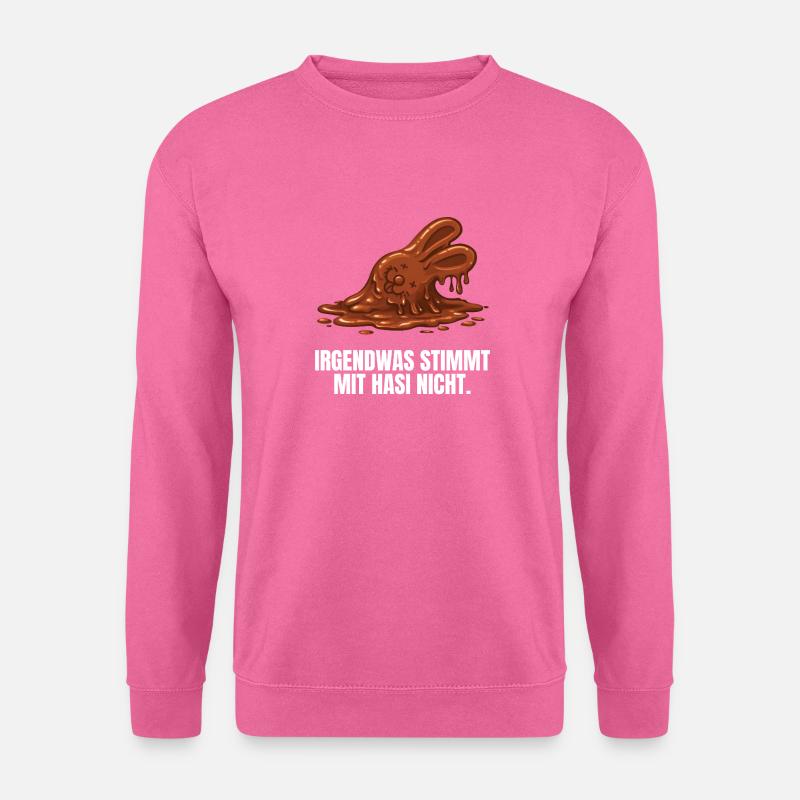 Hasi Ostern Schokohase lustig - Unisex Pullover - Pink