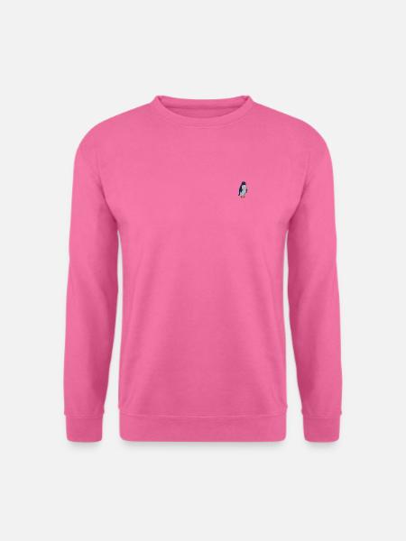 Pinguin bestickt - Unisex Pullover - Pink