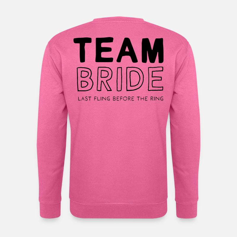 Team Bride - Unisex Pullover - Pink