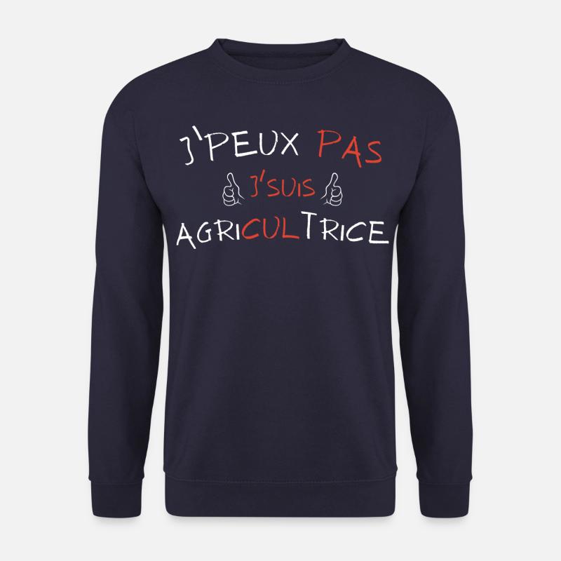 I can't I'm a farmer - Unisex Sweatshirt - navy