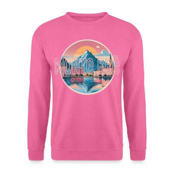 Lugano Schweiz Monte Brè Switzerland Tessin Ticino - Unisex Sweatshirt - pink - Front